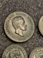 Münzsammlung Kolumbien Simon Bolivar vz. bis unz. !!