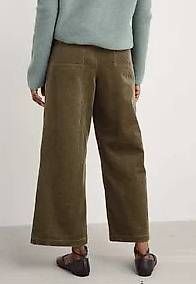 Pantaloni: Seasalt Cornwall Cordhose in Schlammfarbe, Grösse 40, weit – Usato da Bern venduto da Delirious 2