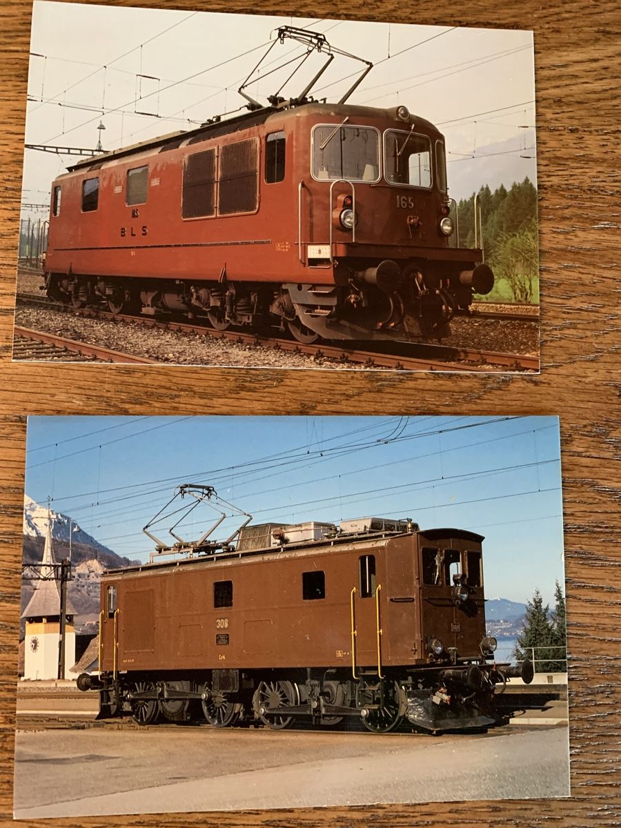 Modellini di ferrovie: BLS Postkarten Sammlung "rail in 88" Occasion – Usato da Winden venduto da EmilNeu 2