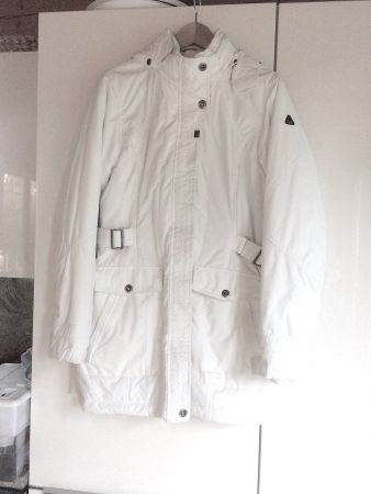 ICEPEAK Jacke Mantel perlweiss Gr. 42