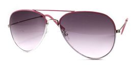 Bicolor Aviator Sonnenbrille Pilotenbrille SAV85-WTPK