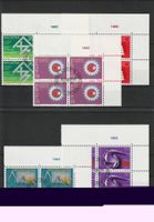 1982 Sondermarken 4er ET Eckstücke