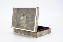 Art Deco Schachtel Shagreen Box / Galuchat Boite