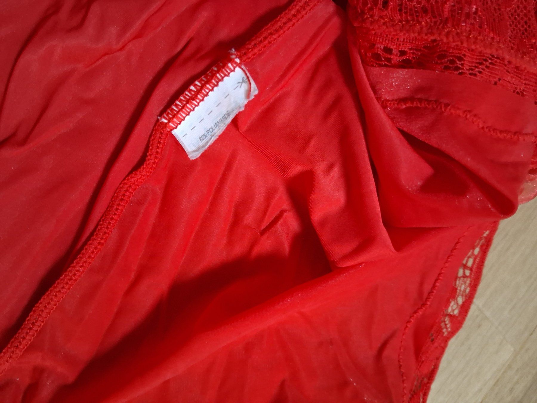 Yamamay Altra biancheria intima: Yamamay Rotes Spitzennegligée S – Usato da Lengnau AG venduto da Nathi88 4