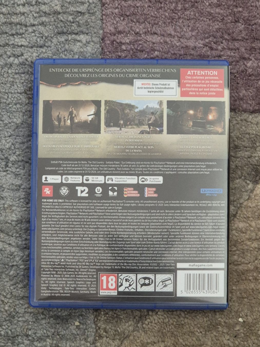 Sony Giochi: Mafia: The Old Country PS5 – Usato da Gerlafingen venduto da garten112 1