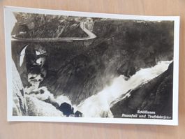 Gothard- Schöllenen -Teufelsbrücke - vers 1930!