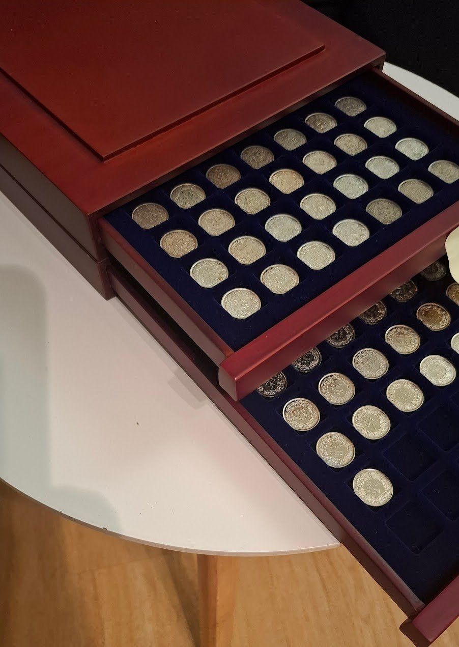 Tutti le monete: CHF___0.50 1850 à 2020 111 pièces – Usato da Fribourg venduto da Kiki020 3