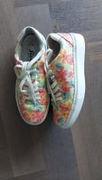 Damen Sneaker - Blumenmuster - Leder - SIOUX - Grösse 38