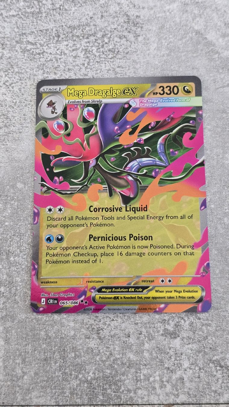 Pokémon Carte collezionabili: Mega Dragalge EX – Nuovo (secondo la descrizione) da Mägenwil venduto da sam_5q7h
