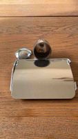 Toilettenpapierhalter Metall verchromt neuwertig