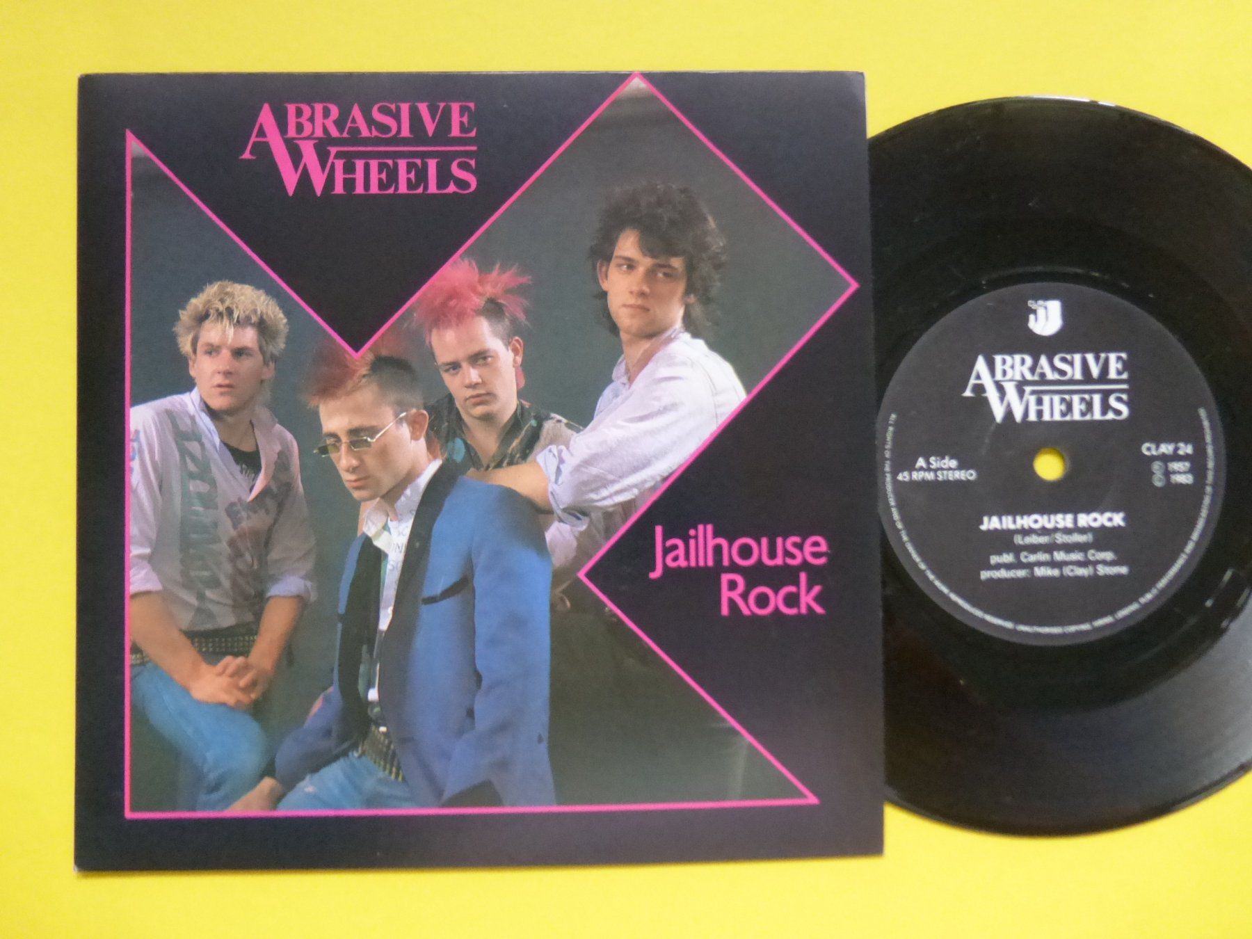 Dischi in vinile: Abrasive Wheels – Jailhouse Rock – Usato da Zürich venduto da Swiss57