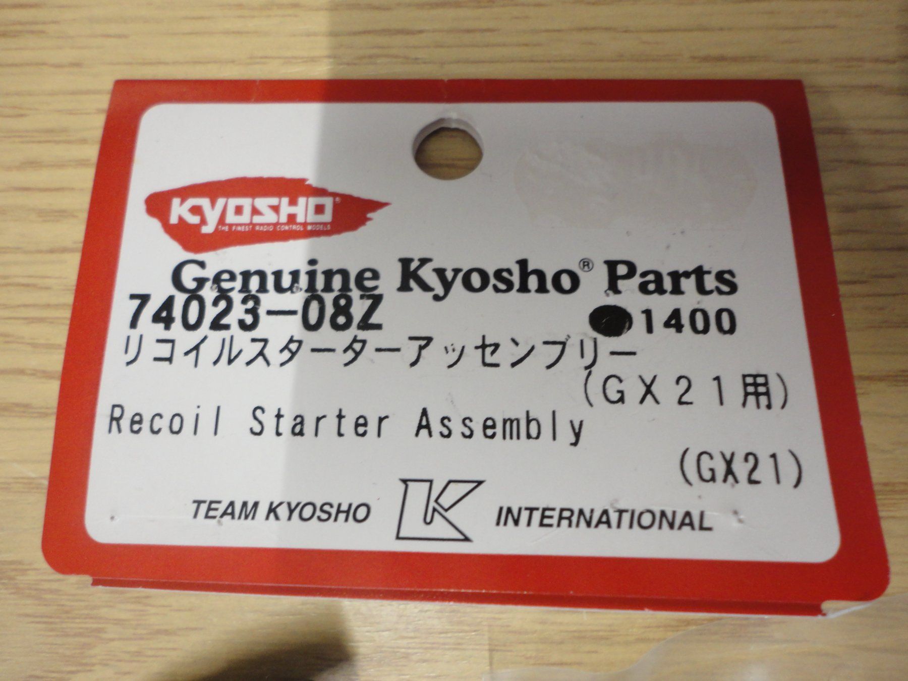 Kyosho Modellismo RC: Kyosho Anlasser – Nuovo e nell'imballaggio originale da Horgen venduto da RcModell 1