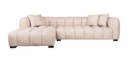 SALE😳 RICHMOND INTERIORSofa Novaro cream tweed lounge left
