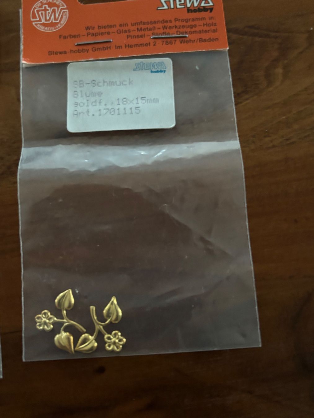 Kit bricolage: 3x Stewa Hobby Blume und Kopf – Nuovo e nell'imballaggio originale da Balsthal venduto da Uroby 3