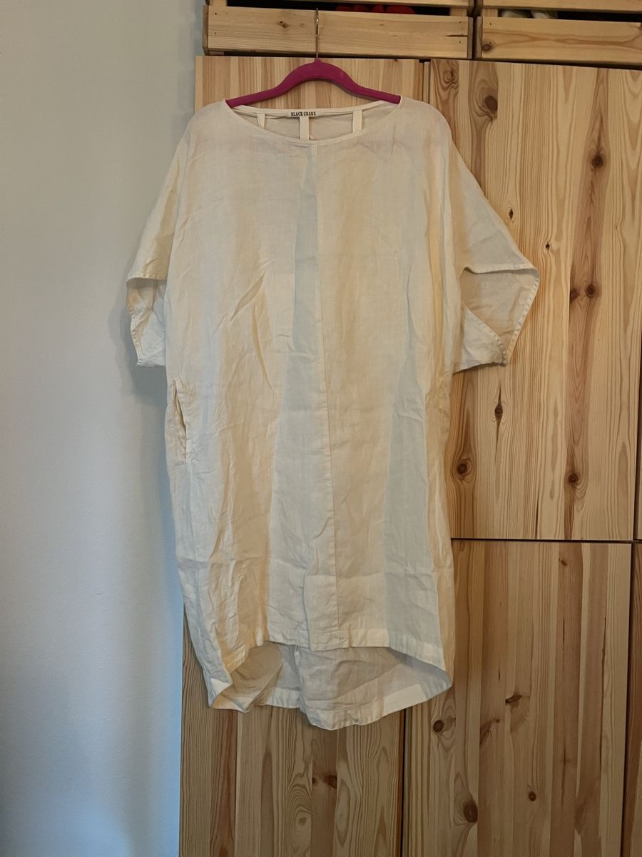 Kleider: BLACK CRANE linen dress – Gebraucht aus Zürich von dreimalacht