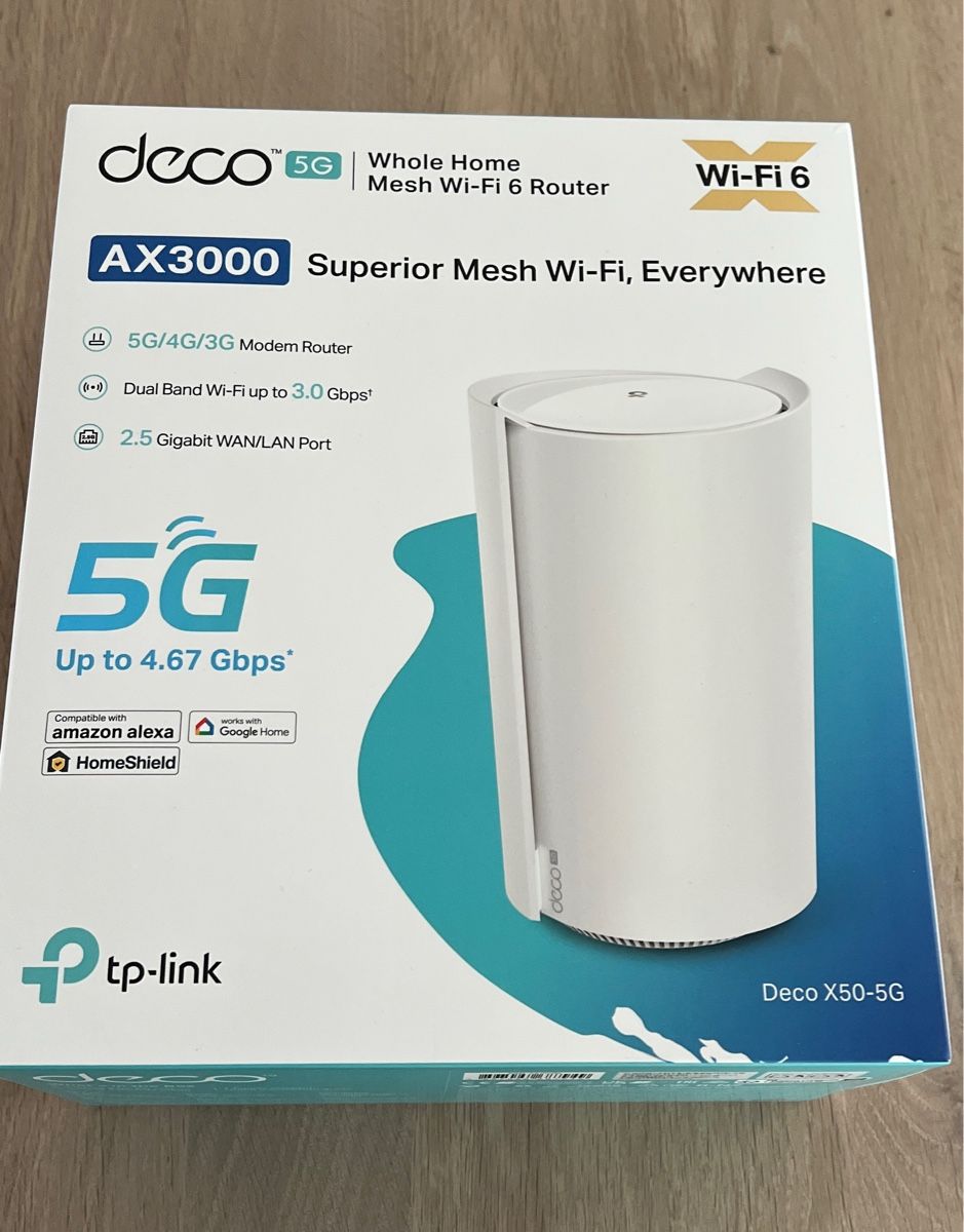 TP-Link Modem & Router: TP-Link Deco X50-5G AX3000 Wlan Router NEU – Nuovo e nell'imballaggio originale da Wuppenau venduto da Alfreg 2