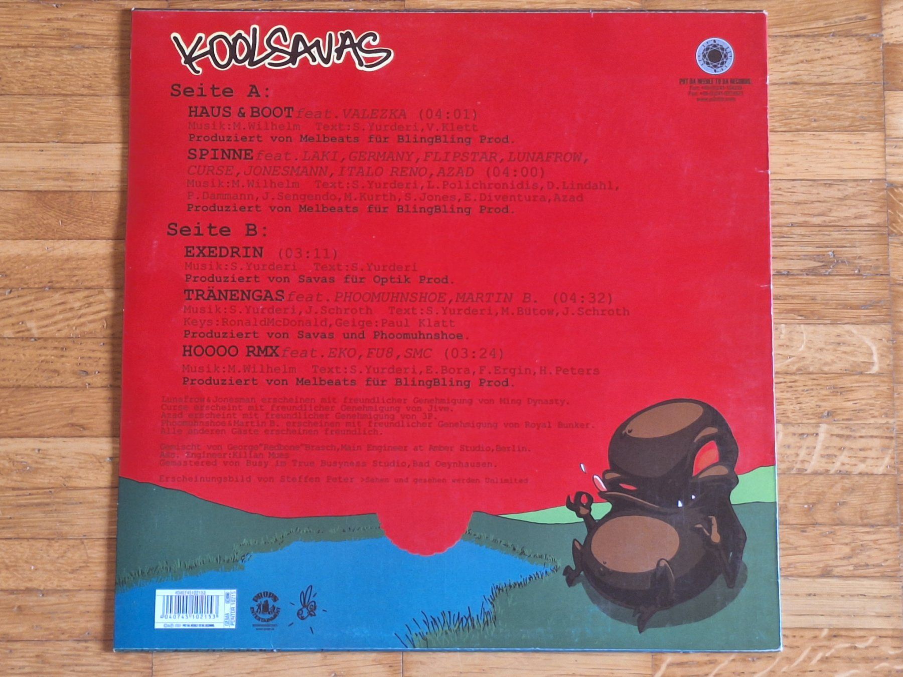 Dischi in vinile: Kool Savas, Haus & Boot - 12" EP DE 2001 – Nuovo (secondo la descrizione) da Oberentfelden venduto da Musicud 1