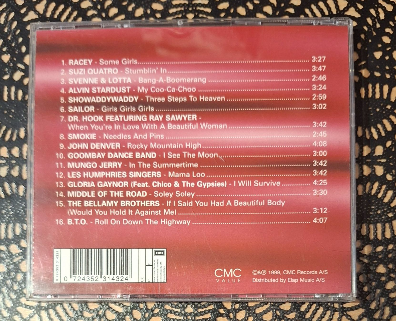 CD: Greatest Hits Of The 70's, Hit Compilation Sampler 1999 – Usato da Schönenberg TG venduto da Gregolino76 1