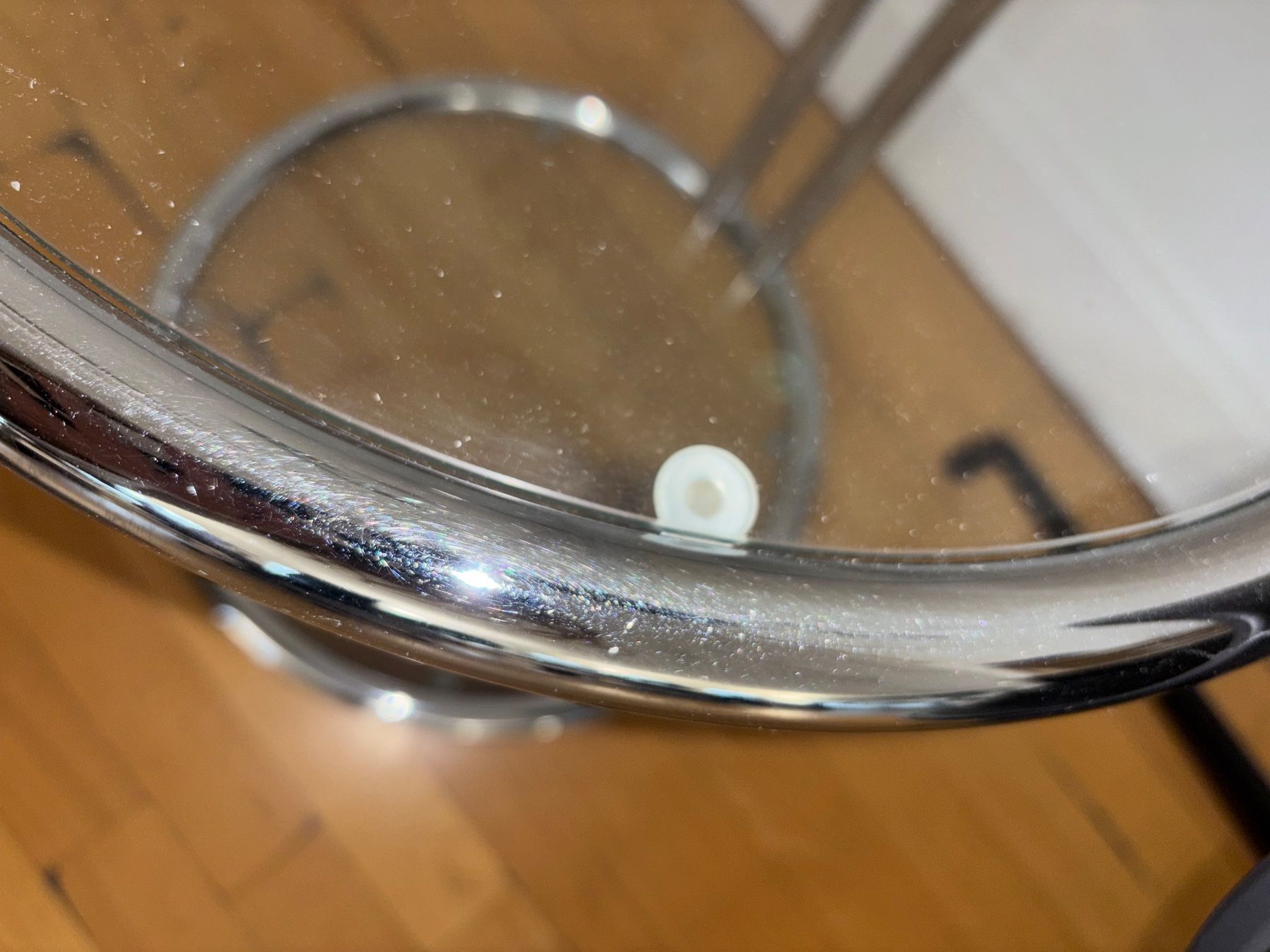 Tavoli: Glas/Chrom Tisch – Usato da Winterthur venduto da Annipanni 1