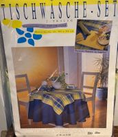 2 „new old stock“ Tischdecken-Sets je 2 Stk.rd&qu. OVP