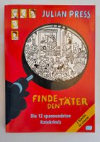 Finde den Täter  Grosser Sammelband / 12 Wimmelbilder-Krimis
