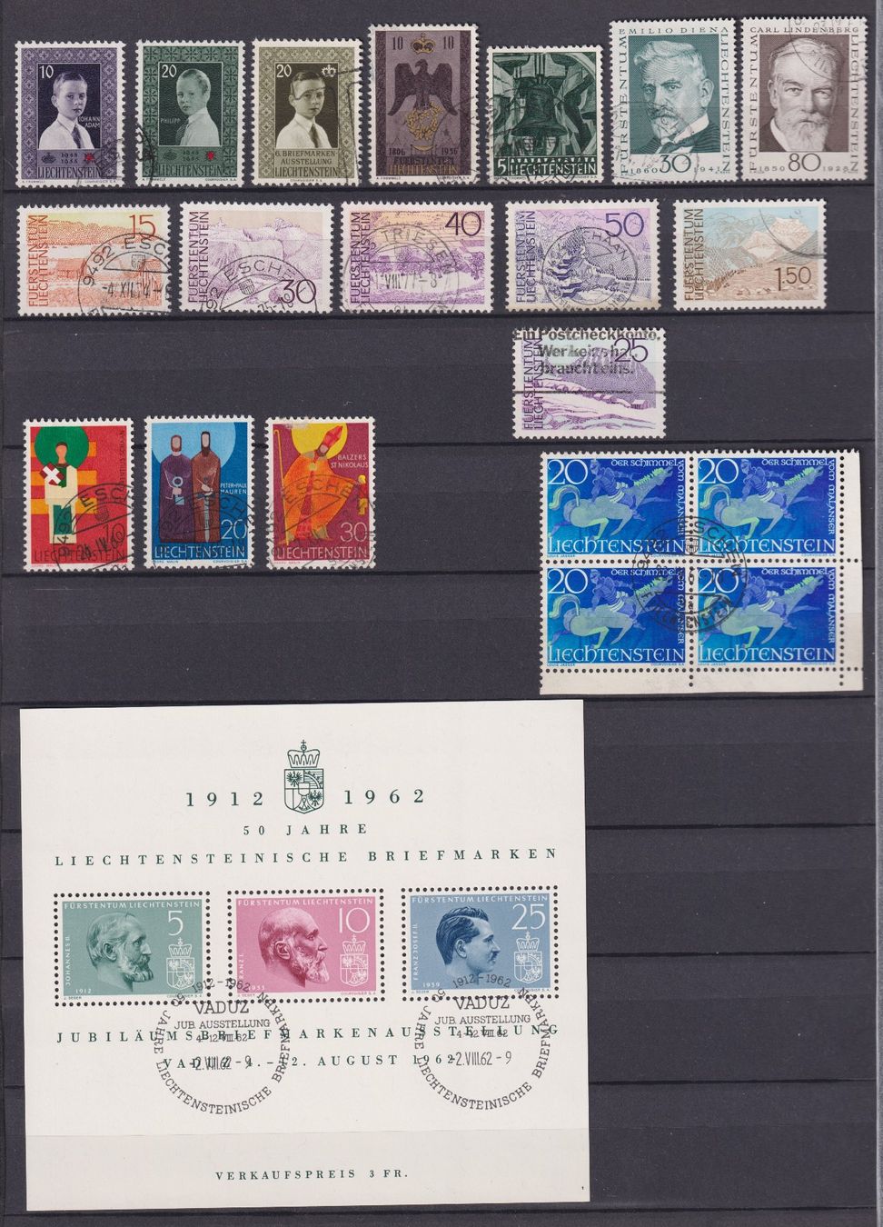 Tous les timbres: FL divers – D'occasion à Bellach par qsearch 1