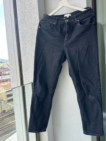 Schwarze Damen Jeans von H&M, Grösse 40, Top Zustand!