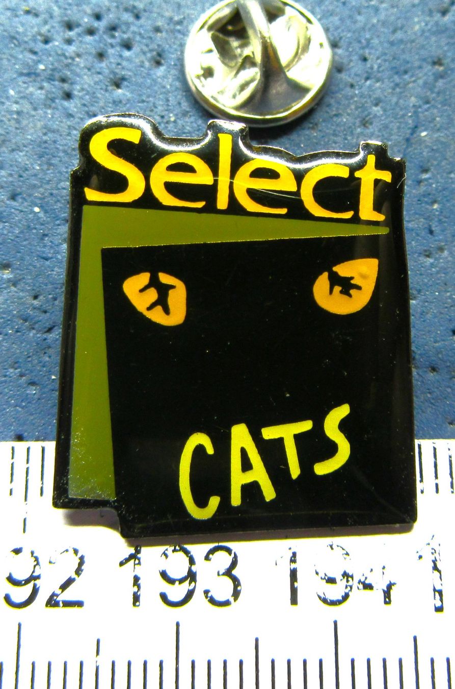 Swiss Placchette & Badge: CATS MUSICAL PIN SELECT – Usato da Ettingen venduto da Hausi4711