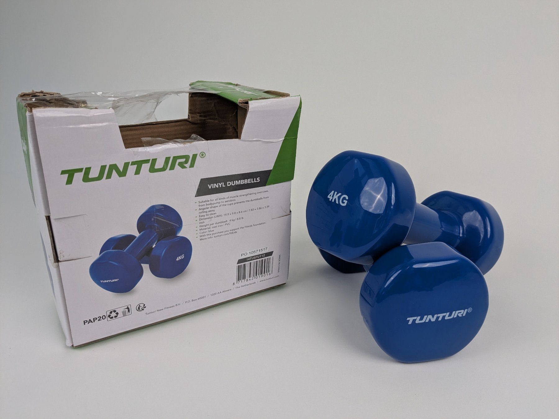 Tunturi Manubri & Pesi: TUNTURI Hanteln 4 Kg – Nuovo (secondo la descrizione) da Dintikon venduto da Restwert_Dintikon