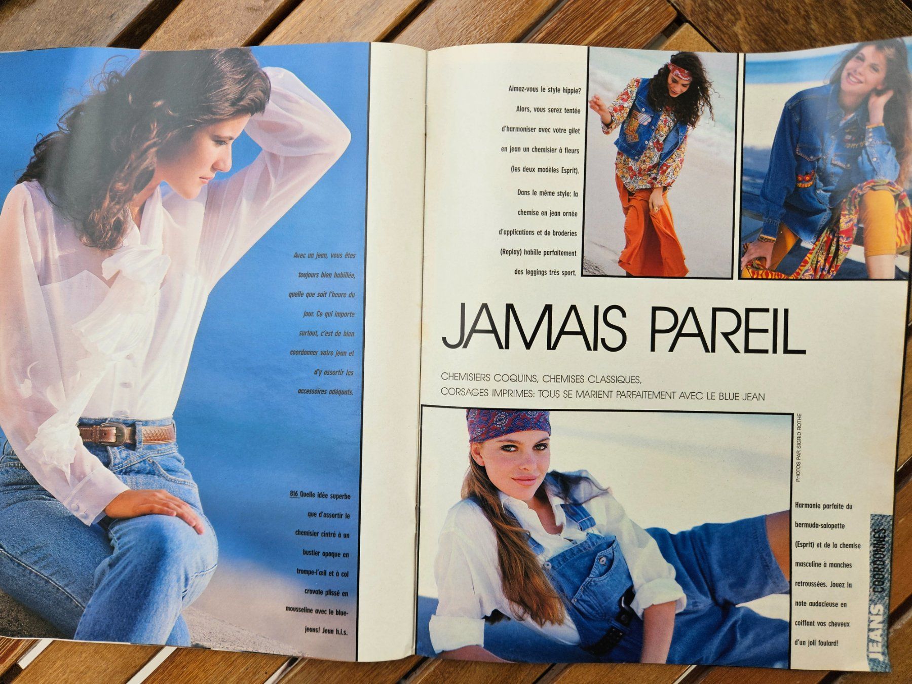 Cartamodelli: Burda 04.1990 / special jeans – Usato da Lausanne venduto da tal_01 7