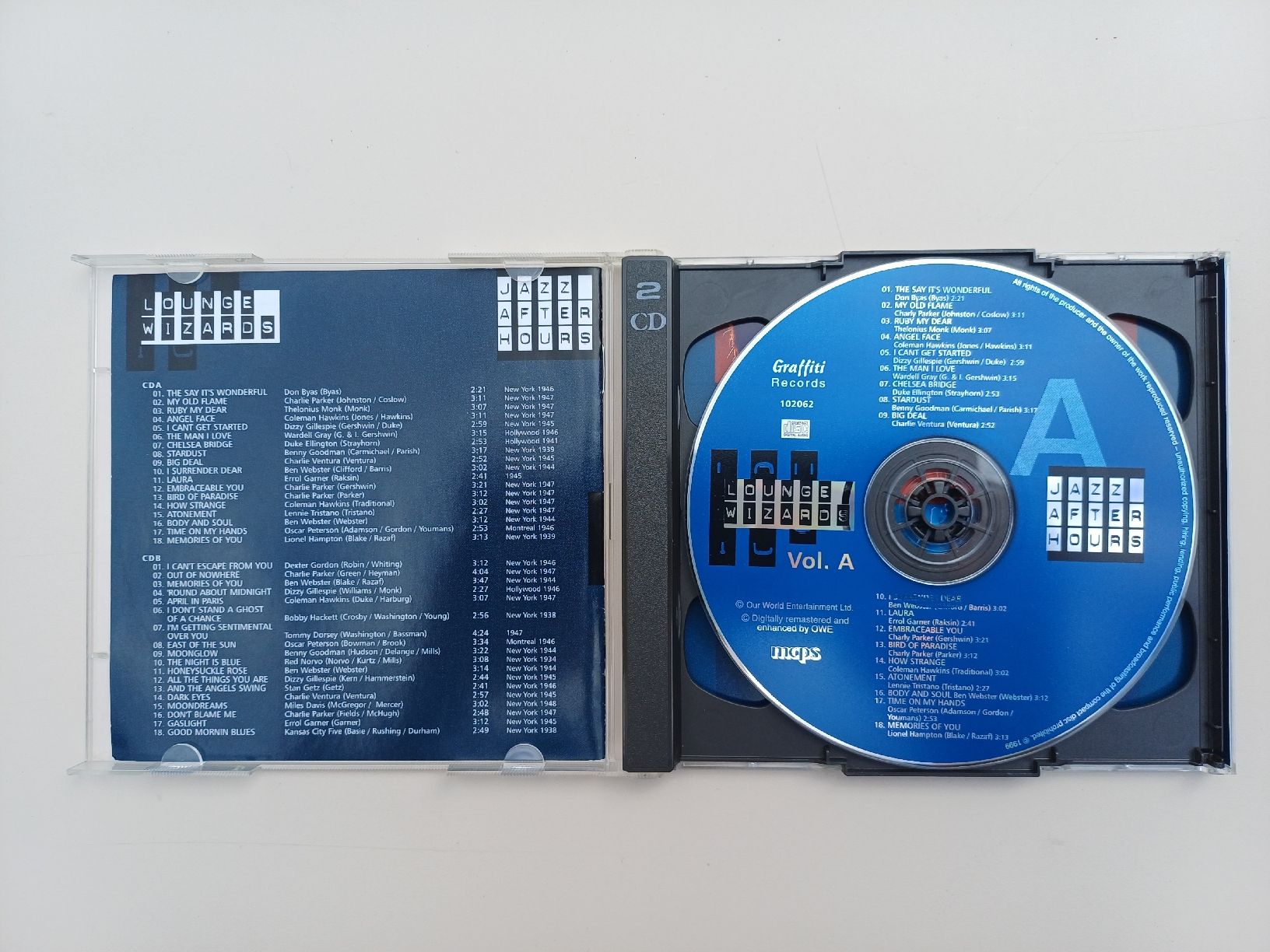 CD: Lounge Wizards "Jazz after hours" CDx2 – Nuovo (secondo la descrizione) da Begnins venduto da Drastic-Sound 2