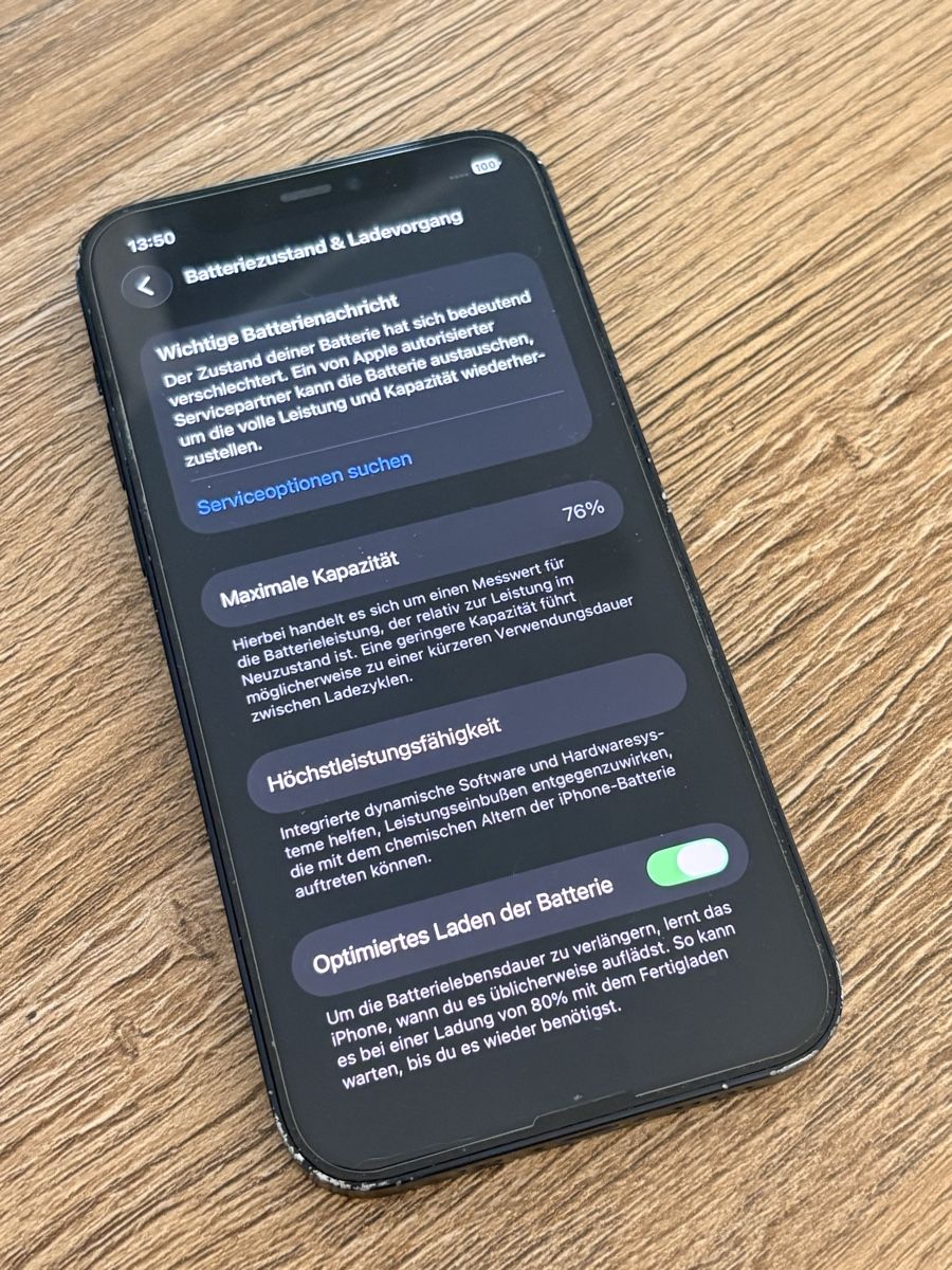 Apple Handys / Smartphones: iPhone 12 128GB black – Gebraucht aus Aarau von micoud 1