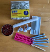 Tortenzubehör-Set gebraucht: Ausstecher, Modellierwerkzeug
