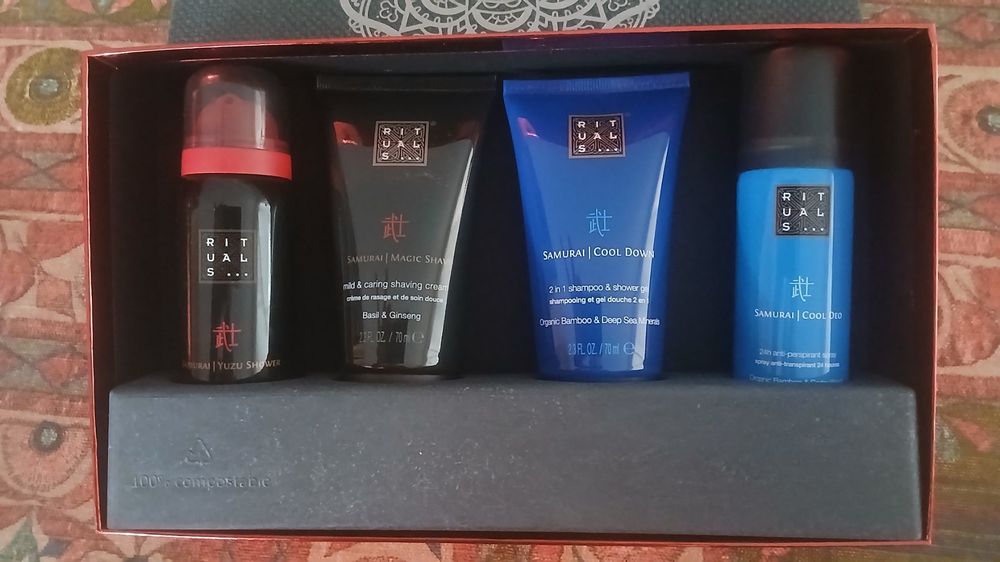 NEU RITUALS Samurai Herren Geschenk Box 4 Stück (Neu und ...