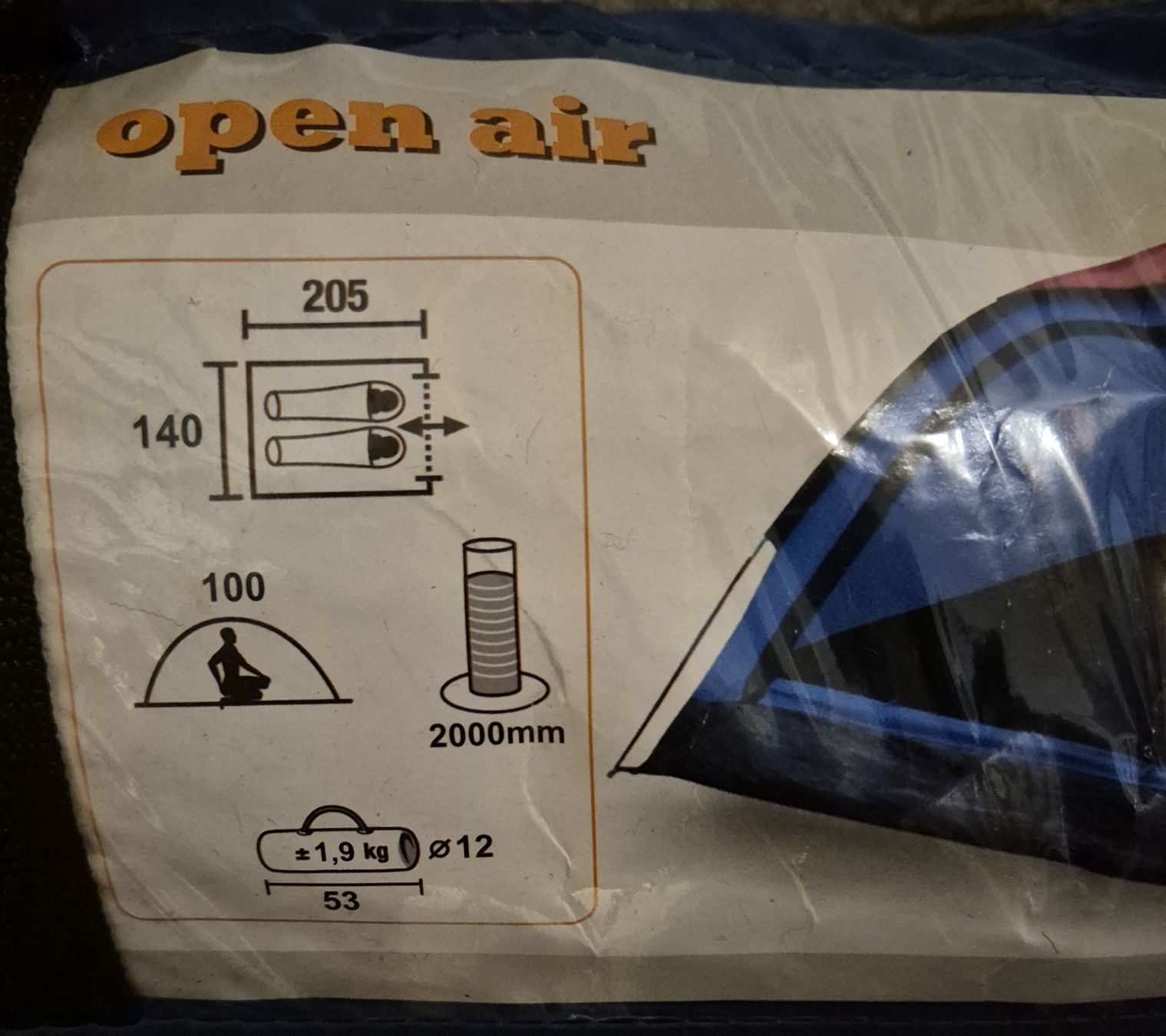 Tentes: 2er Zelt – Neuf avec emballage d'origine à Mellingen par Revo78 3