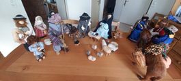 Krippenfiguren, jede Figur ein Unikat