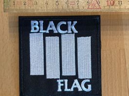 Black Flag Patch Sticker Aufnäher Metal Rock Band