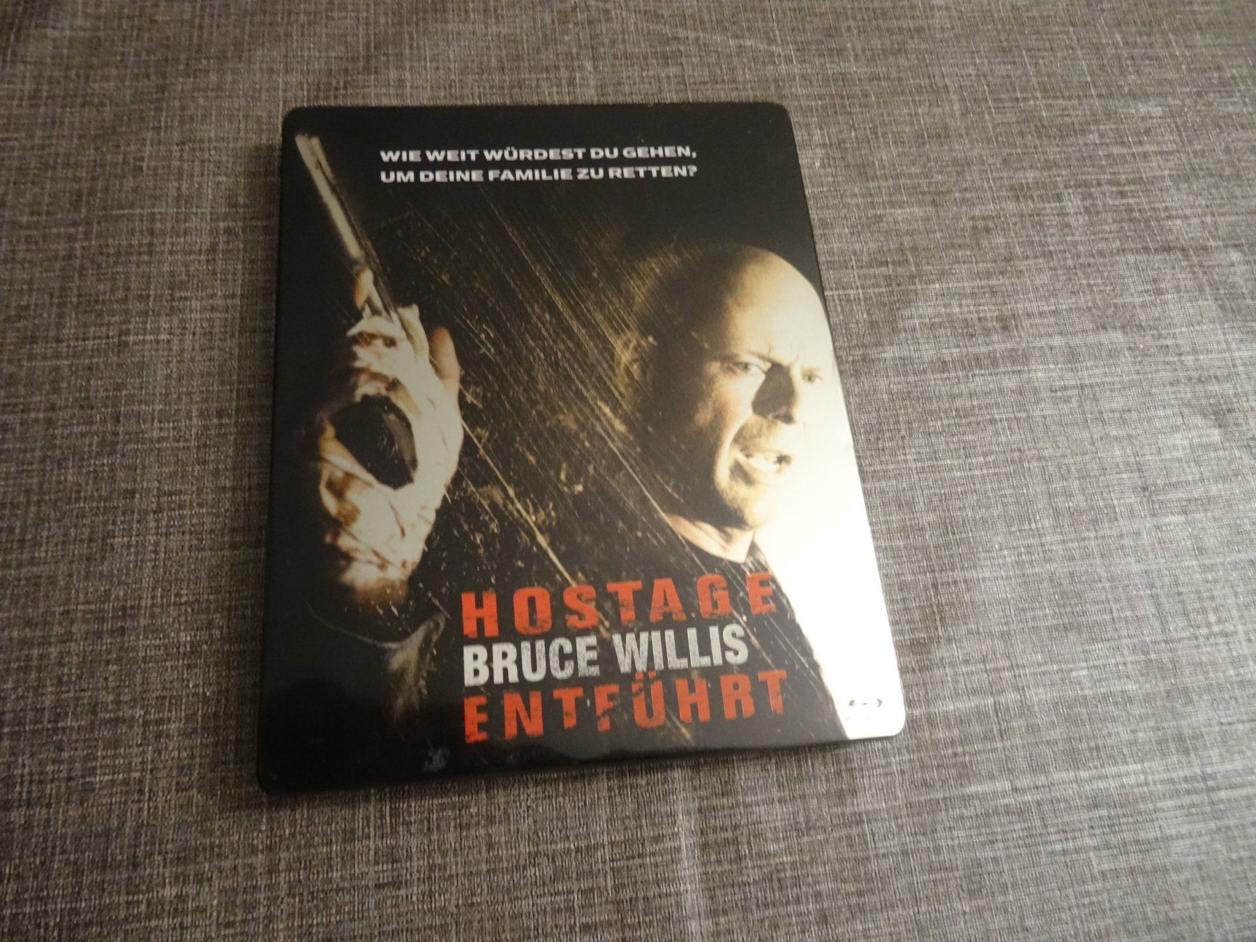 Alle DVDs: Blu-ray Hostage Bruce Willis Entführt Steelbook – Gebraucht aus Olten von Disc-Verkauf