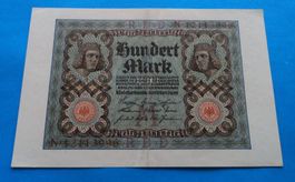 Deutschland: 100 Mark 1920, SS