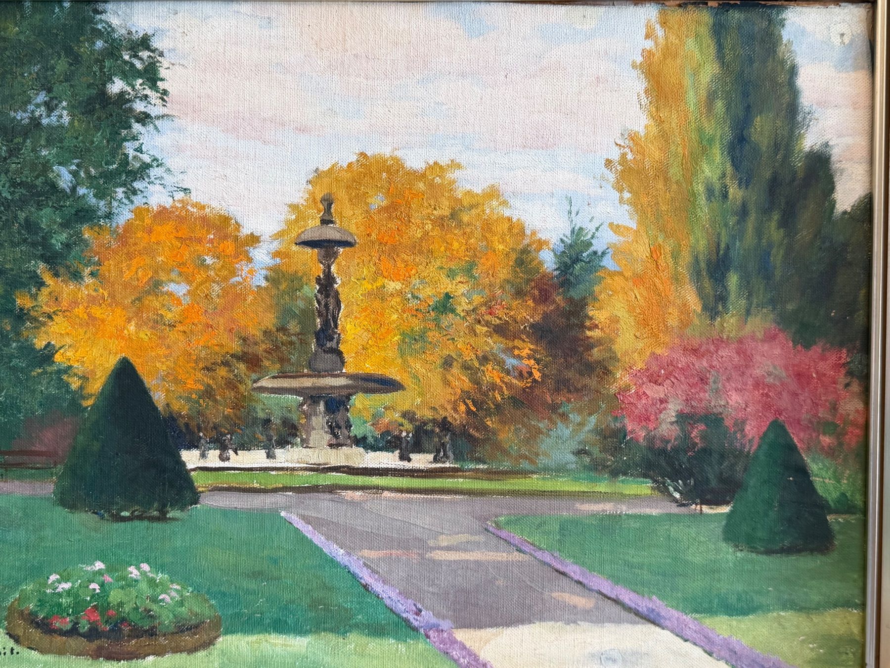 Dipinti: Robert VOIT (1889-1963) Robert FOIT  Original Gemälde – Usato da Basel venduto da PAUL_ART 3