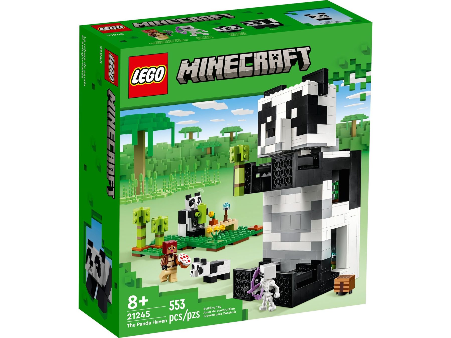 Lego Kit di costruzioni: 21245 Das Pandahaus – Nuovo e nell'imballaggio originale da St. Gallen venduto da brickli
