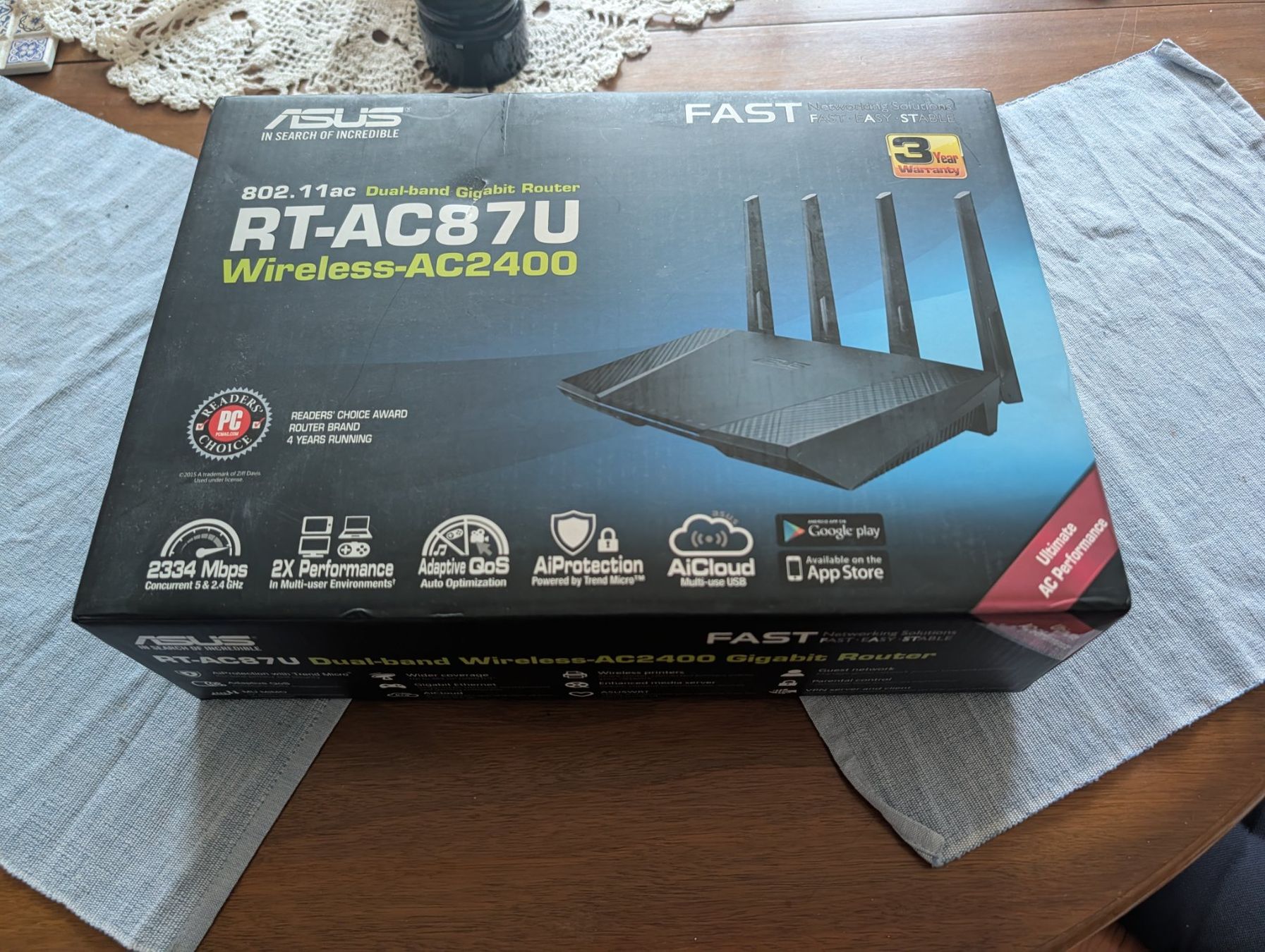 Asus Modem & Router: Asus RT-AC87U router – Usato da Zürich venduto da zuz_9qry 1