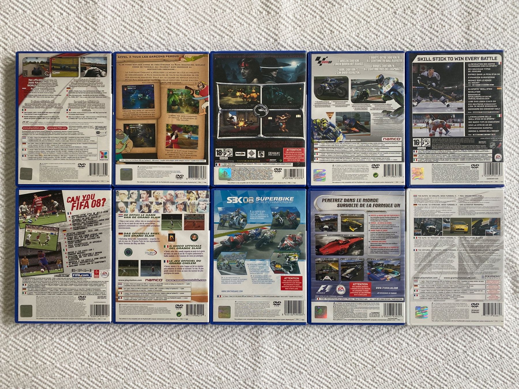 Sony Giochi: PS2 10x Games Set Bundle (Français) – Usato da Reichenbach i. K. venduto da Daniel840 1