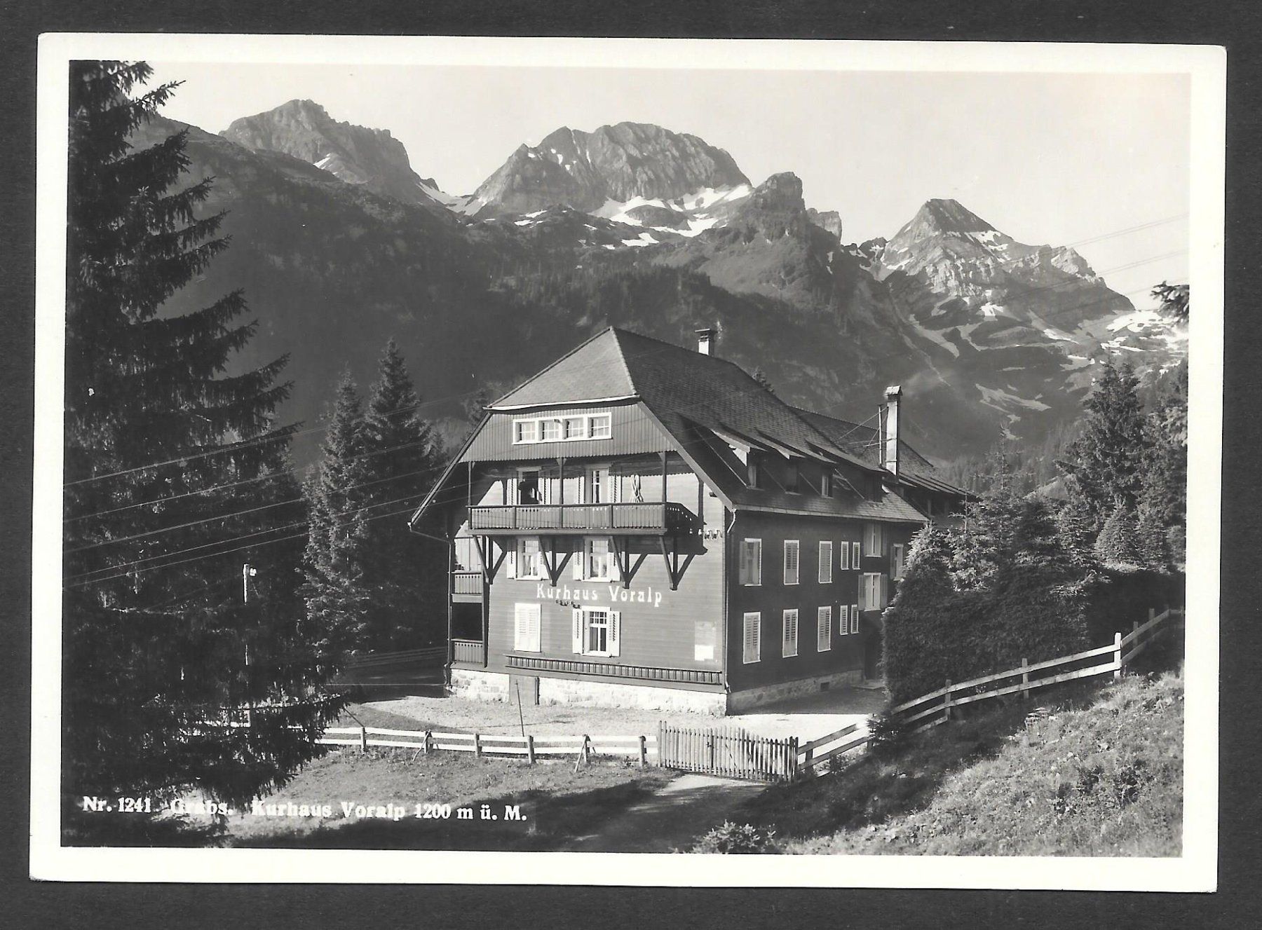 Cartoline postali: Grabs Kurhaus Voralp – Usato da Olten venduto da clotaldi