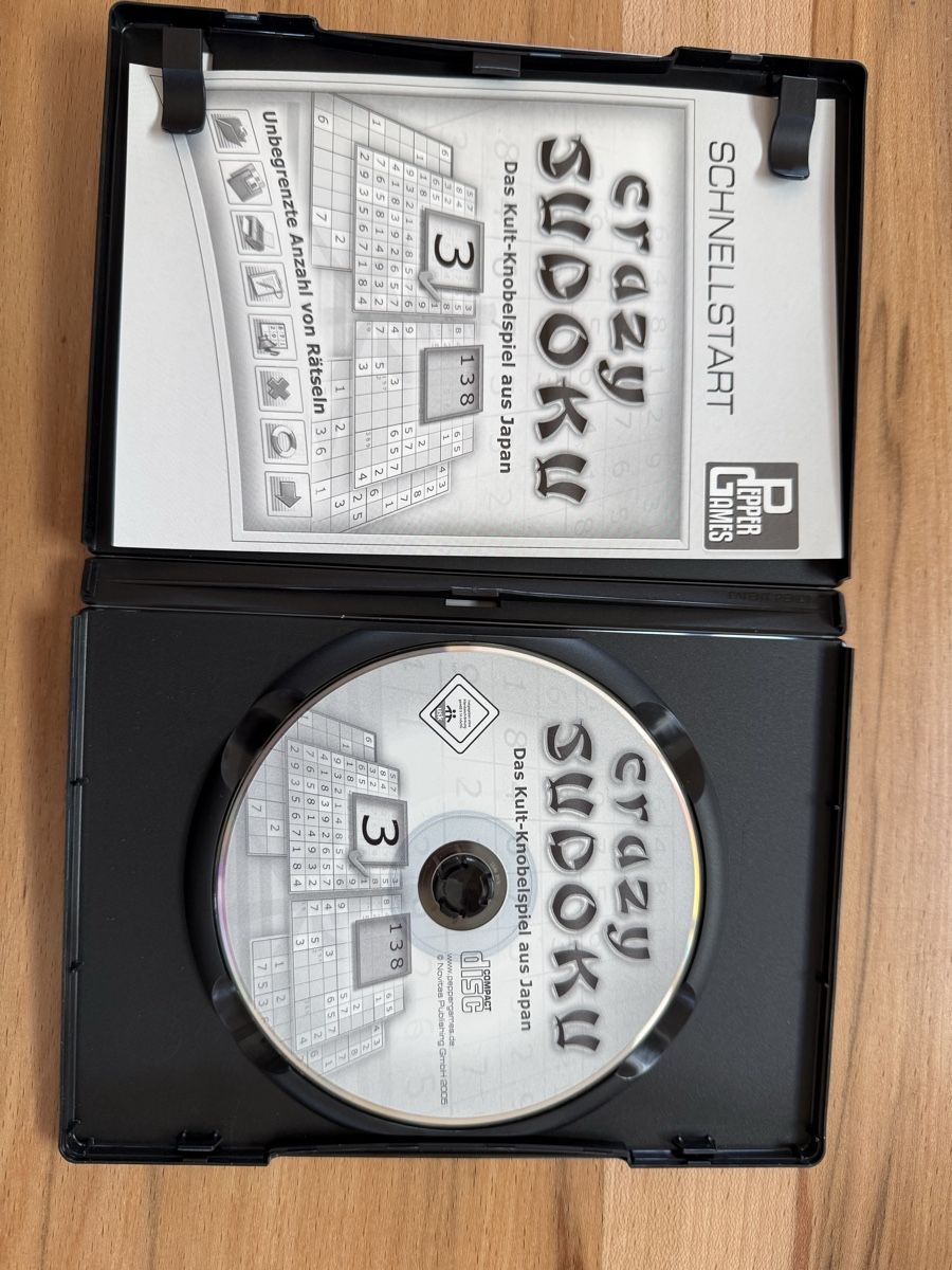 Jeux: PC-Game Crazy Sudoku – Neuf (Voir description) à Grenchen par Bastet007 2