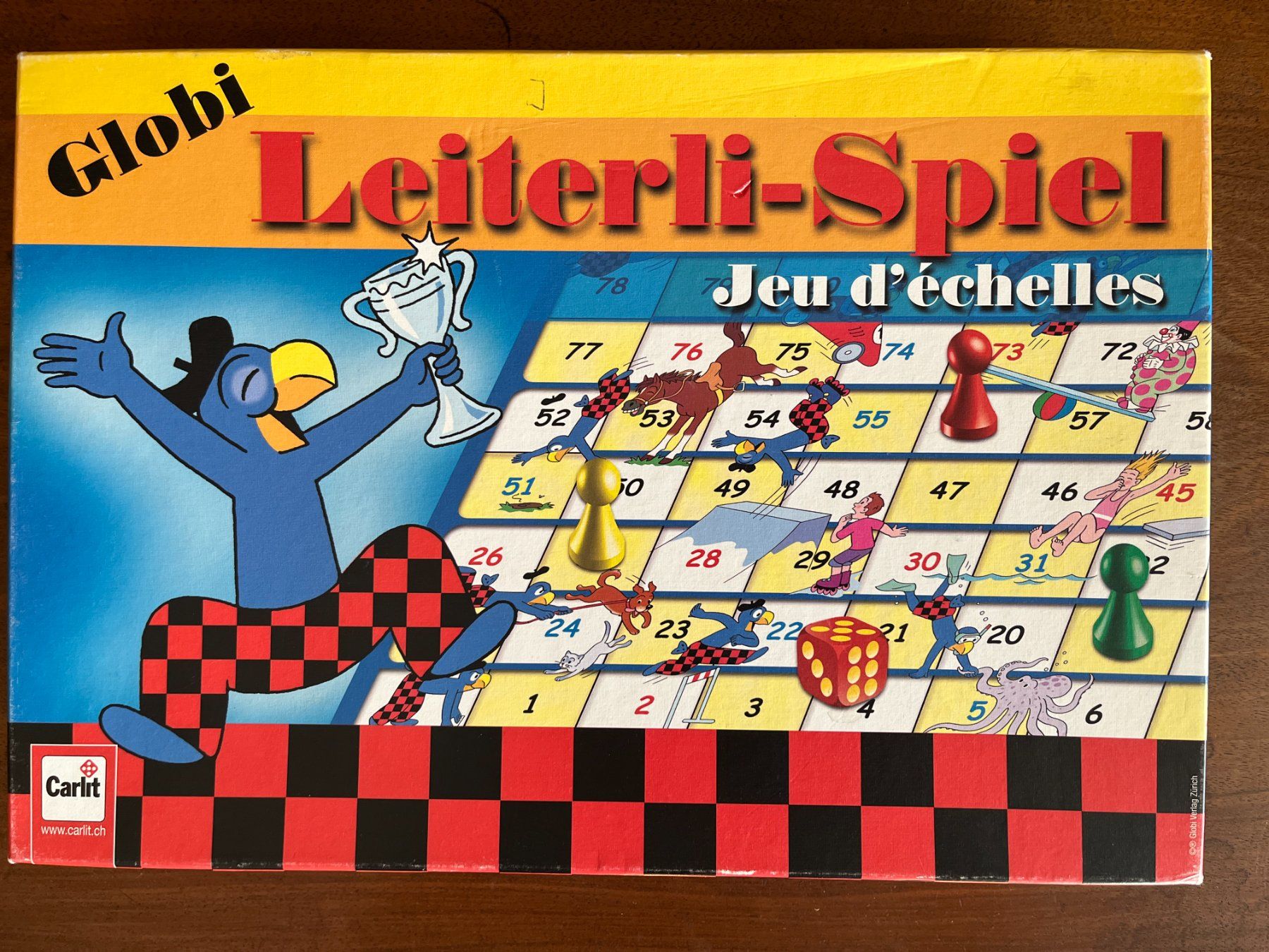 Carlit Spiele: Globi Leiterli - Spiel – Gebraucht aus Lützelflüh-Goldb von Fresu8 1