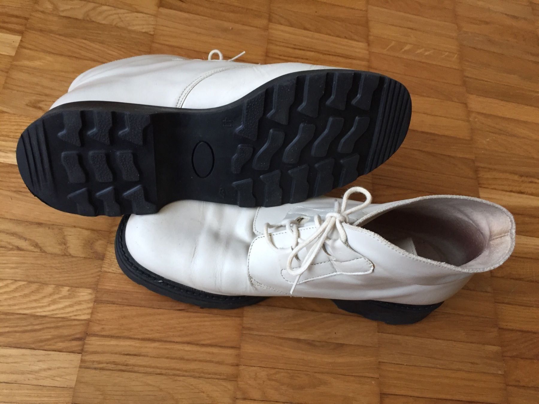 Scarpe da donna: Street Shoes | Leder | Ecru | 41 – Usato da Zürich venduto da galble 6