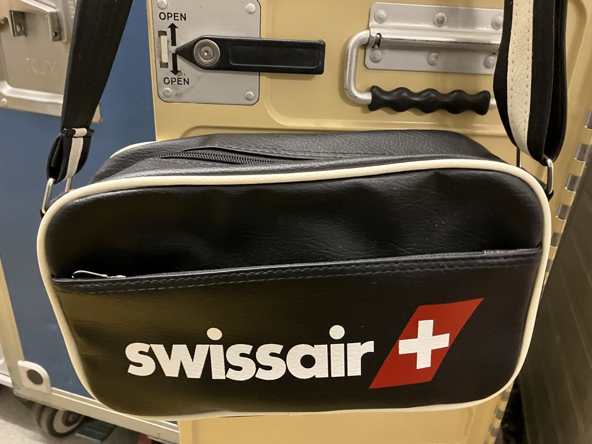 Swissair Borse: Mini size Swissair Tasche – Nuovo e nell'imballaggio originale da Zürich venduto da Classic_Collection_Zurich