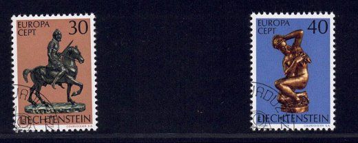 Tutti i francobolli: Liechtenstein Briefmarken  von 1974 – Nuovo (secondo la descrizione) da Pfäffikon ZH venduto da Romulus 3