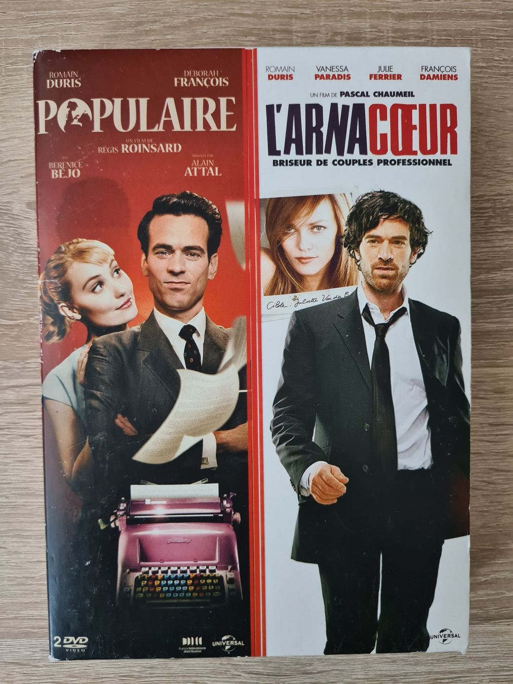 Tutti i DVDs: Populaire + L'arnacoeur + Postcard - DVD – Usato da Carouge GE venduto da Franllo